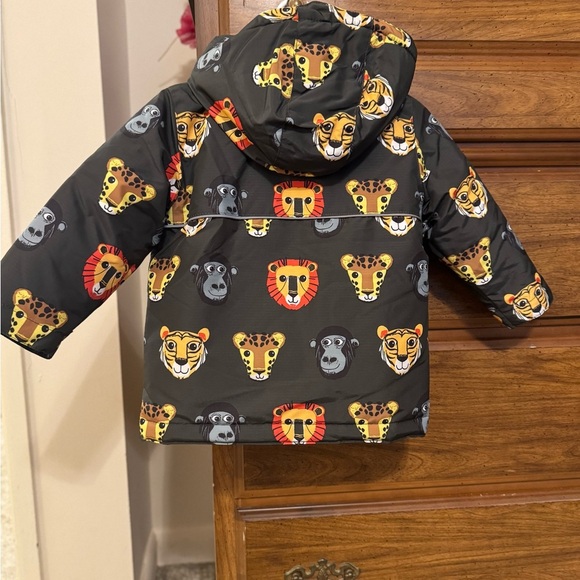 The Children's Place 3-in-1 Animal lPrint Hooded Fleece 2t - Picture 5 of 14